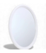 49348 Style Selections Oval White Framed Mirror