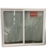 49351 Milgard White Vinyl Horizontal Slider Window 69" x 58.375"