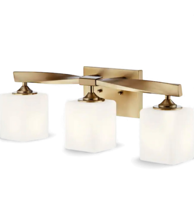 49355 Kichler 3-Light Champagne Bronze Vanity Light