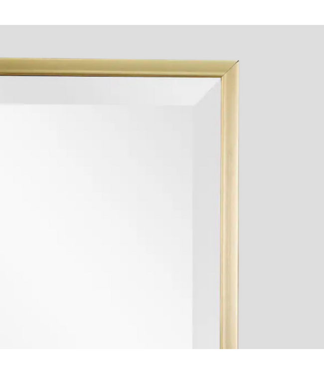 49359 Origin 21 Rectangle Gold Framed Mirror