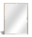 49359 Origin 21 Rectangle Gold Framed Mirror