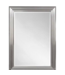 49363 Allen+Roth Rectangle Silver Beveled Mirror