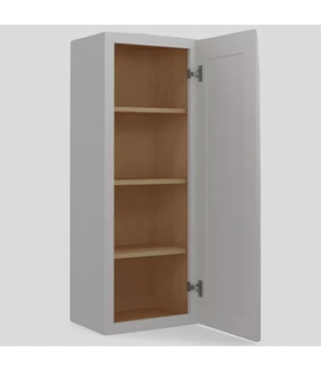 49366 Grey Shaker Upper Wall Cabinet 15"