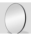 49368 Origin 21 Round Black Framed Mirror