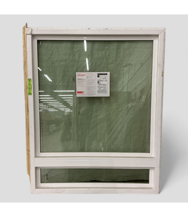 49370 Milgard Fixed 2 Panel Window 48.25"W x 59.875"H