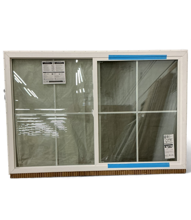 49374 Pella White Vinyl Sliding Window 71.5"W x 47.5"H