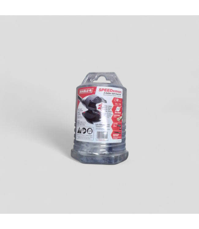 49387 Diablo Tools 3-inch Dia. Speedemon Self Feed Bit