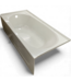 49390 Sterling White Alcove Soaking Bathtub