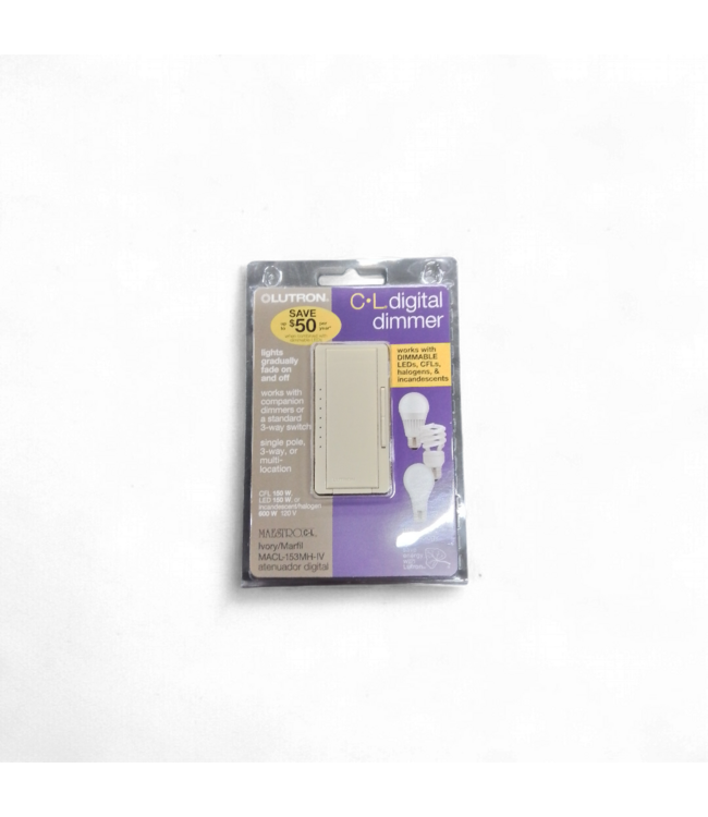 49399 Maestro Ivory 3 -Way Dimmer Switch