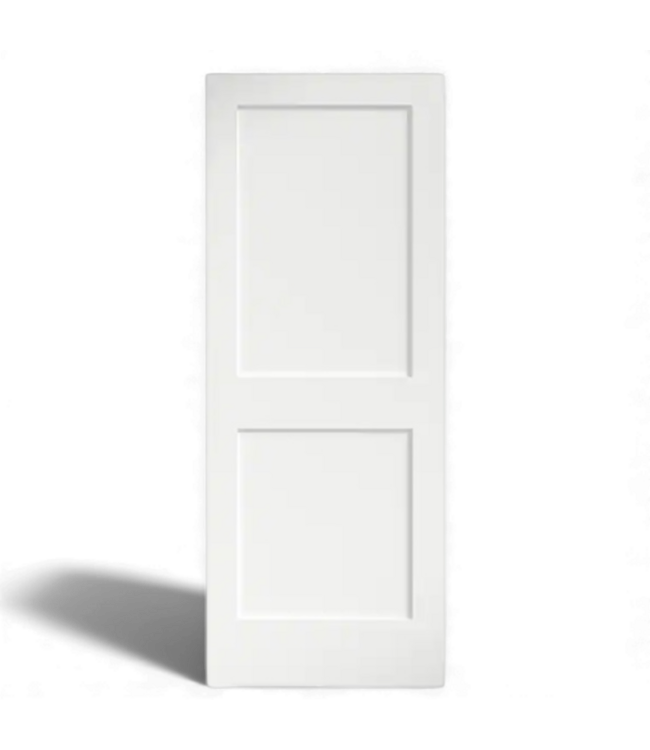49405 Eight Doors Shaker 2 Panel Slab Door 30" x 80"
