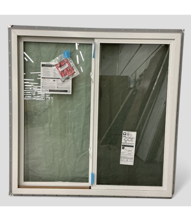 49406 Pella Sliding Aluminum Window 47.5"W x 47.5"H