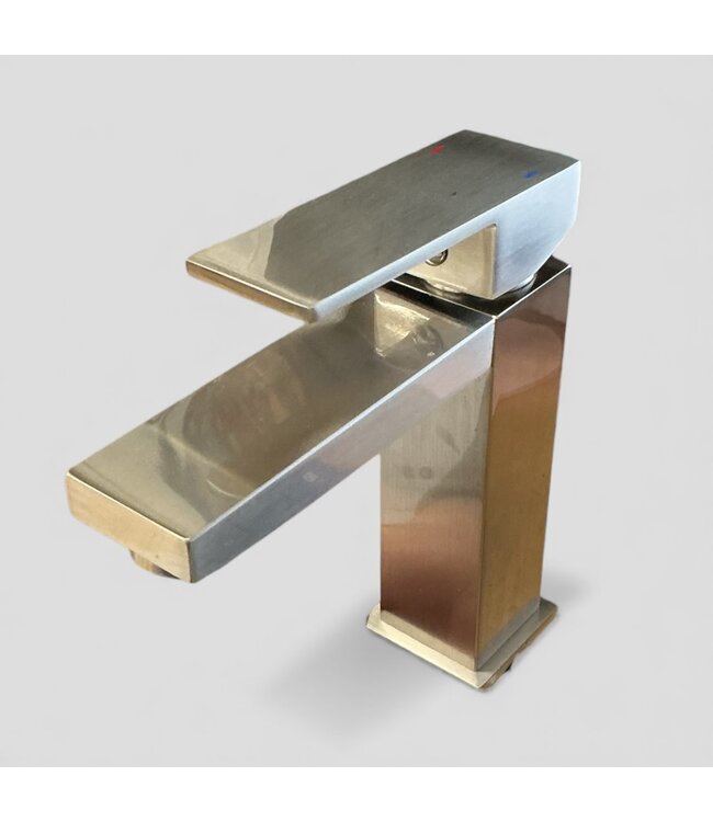 49409 Brushed Nickel Single Handle Bathroom Faucet