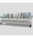 49401 Southern Home Living Seater Bone 91" Sofa
