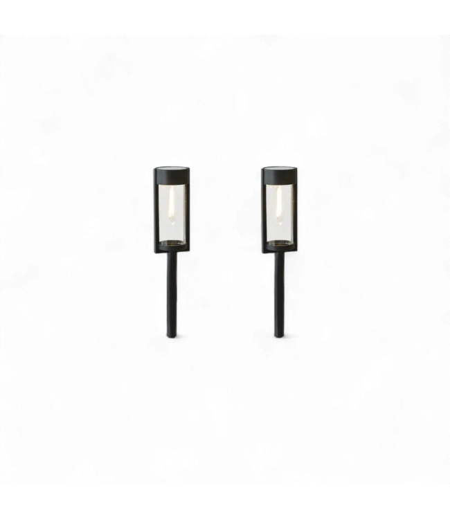 49419 Harbor Breeze 2-Pack Bollard LED Solar Path Light