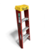 49424 Werner Fiberglass Red Step Ladder 4'