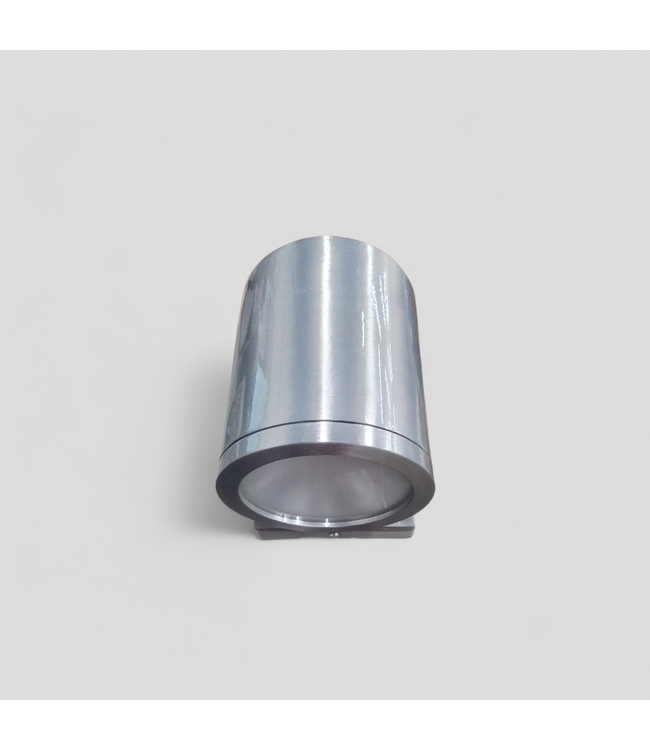 49458 Tube LED Outdoor Wall Light - Brushed Aluminum