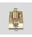 49465 Gold Integrated 2 -Light LED Wall Sconce 4.75"W
