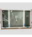 49469 3 Wide Casement Vinyl Window 95.25"W x 59.5"H