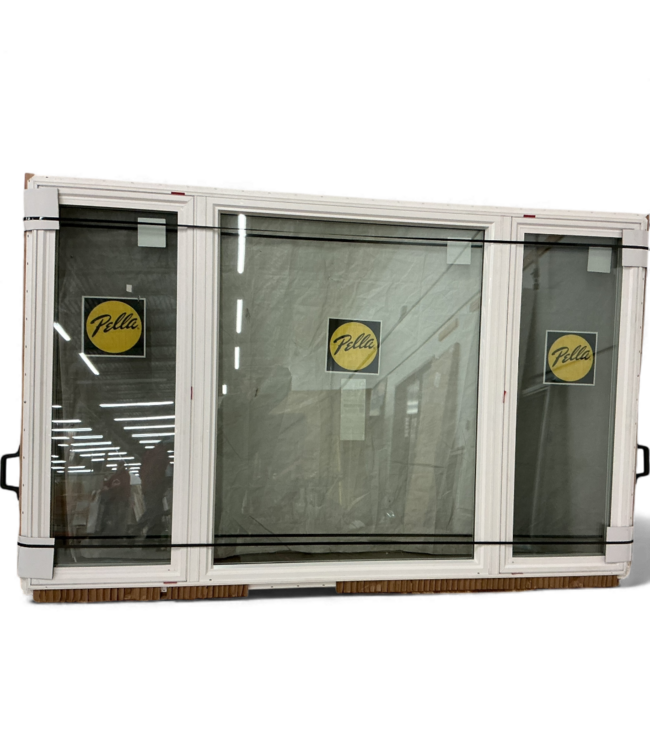 49469 3 Wide Casement Vinyl Window 95.25"W x 59.5"H
