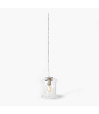 49472 One Light Pendant in Mystic Sand 9"W x 11.75"H