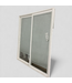 49475 Sliding Patio Door With Blinds 71.5"W x 79.5"H