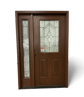 49478 Prehung Exterior Door W/Sidelight 52.5"W x 81.5"H