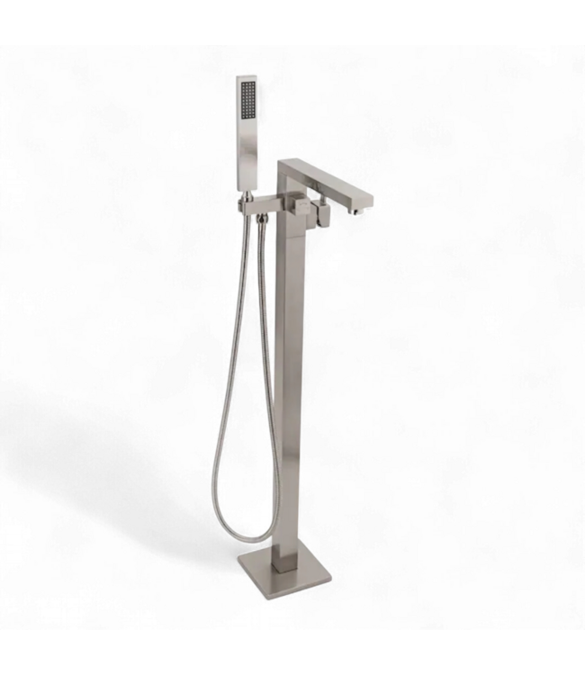 49487 Freestanding Low-arc Bathtub Faucet & Hand Shower