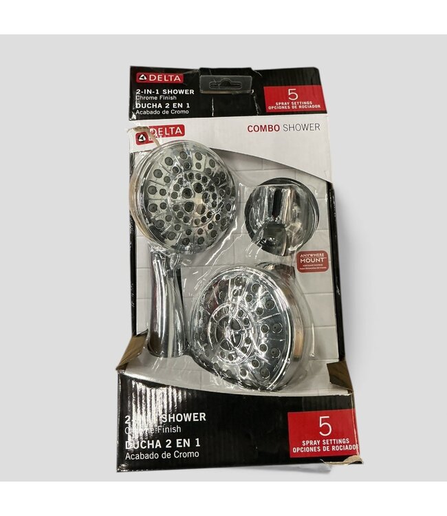 49495 Chrome Combo Pack Shower Head/Handheld