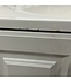 49500 Cotton White Single Sink Bathroom Vanity 24"W