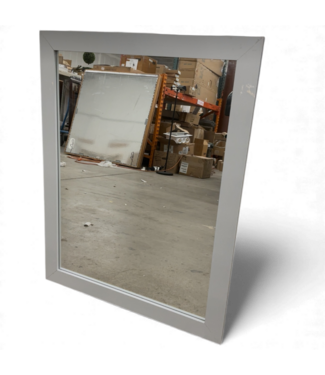 49493 Gray Rectangular Vanity Wall Mirror 24"W x 31"H