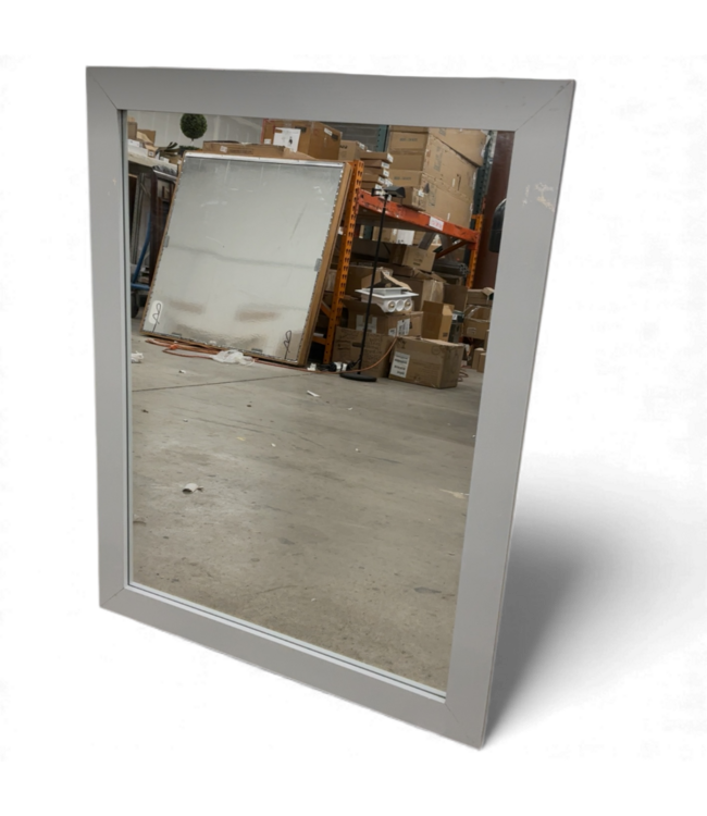 49493 Gray Rectangular Vanity Wall Mirror 24"W x 31"H