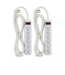 49504 White Power Strip 6-Outlet 2-pack