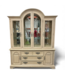 49507 Neutral Straw China Cabinet