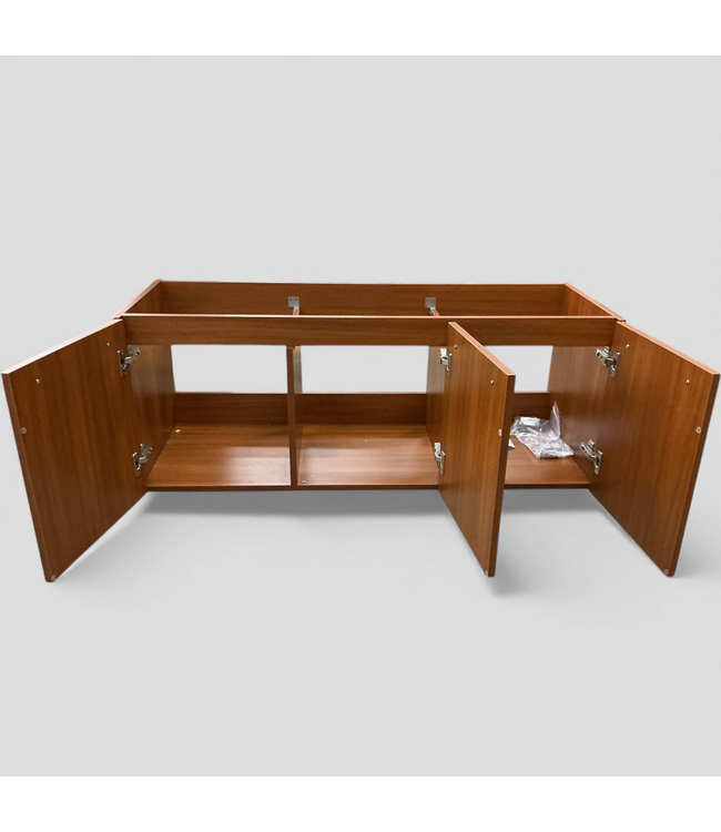 49510 Vista 48" Teak Wall Hung Bathroom Vanity