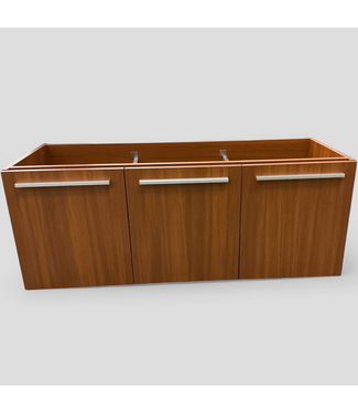 49510 Vista 48" Teak Wall Hung Bathroom Vanity