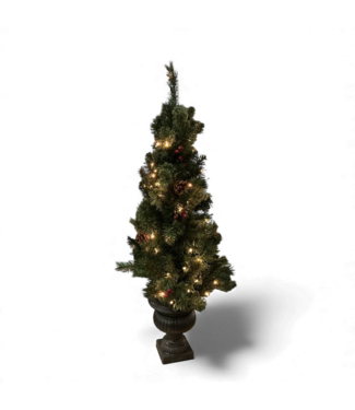 49520 Flocked Artificial Christmas Tree 42"H