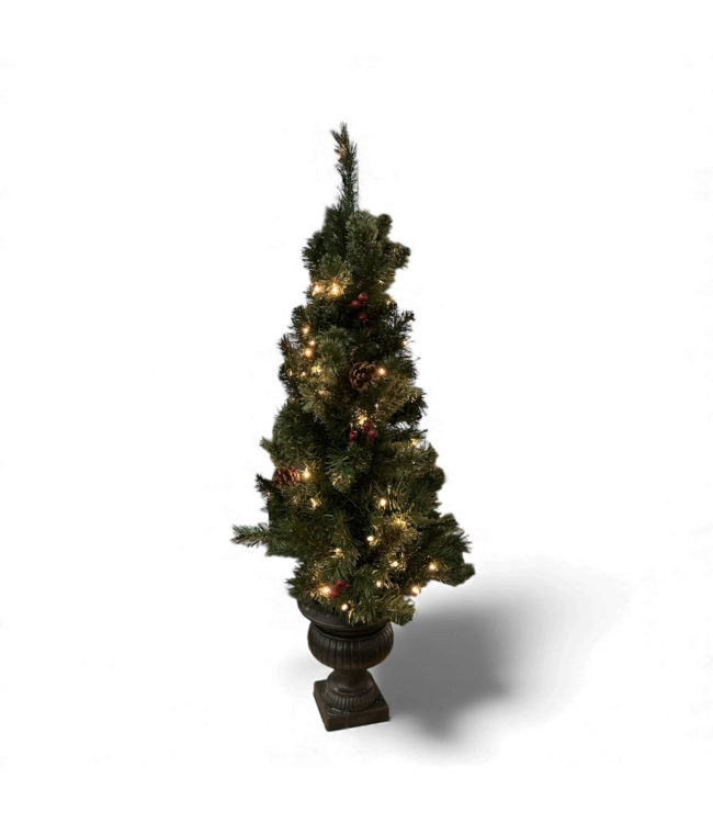 49520 Flocked Artificial Christmas Tree 42"H
