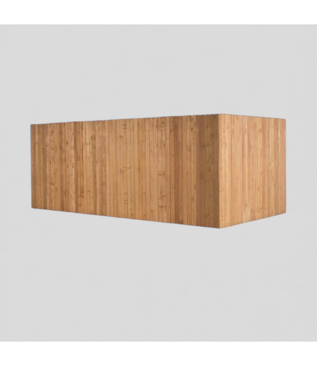 49508 6' x 8' Cedar Dog-Ear Fence Panel Set Of 10