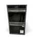 49521 Black Stainless Steel Double Electric Wall with Air Fry