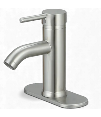 49528 Urban Stream Nickel Single Hole Bathroom Faucet