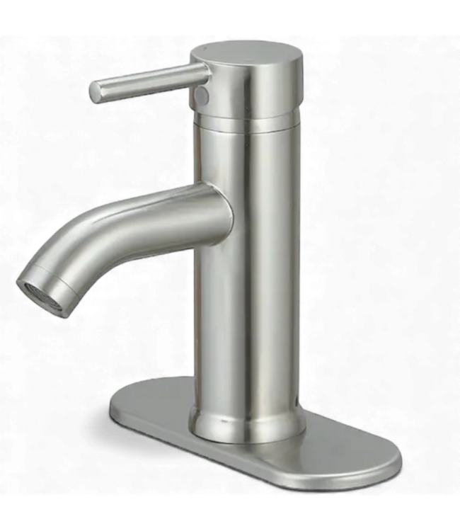 49528 Urban Stream Nickel Single Hole Bathroom Faucet