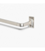 49532 Brushed Nickel  Iron Corner Curtain Rod