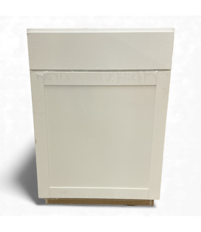 49536 Arcadia White Base Cabinet 24"W x 35"H