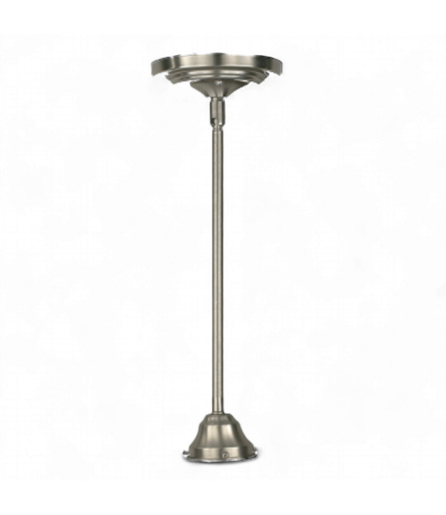 49546 Satin Nickel One Light Pendant Ceiling Light 5.5"H
