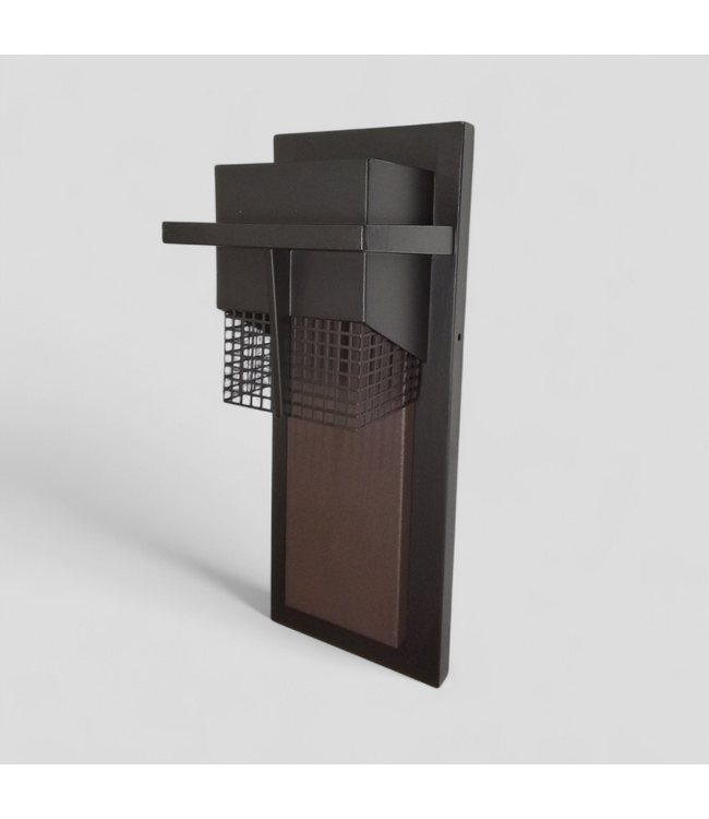 49555 Burnished Bronze LED Beacon Wall Lantern 15.5"H