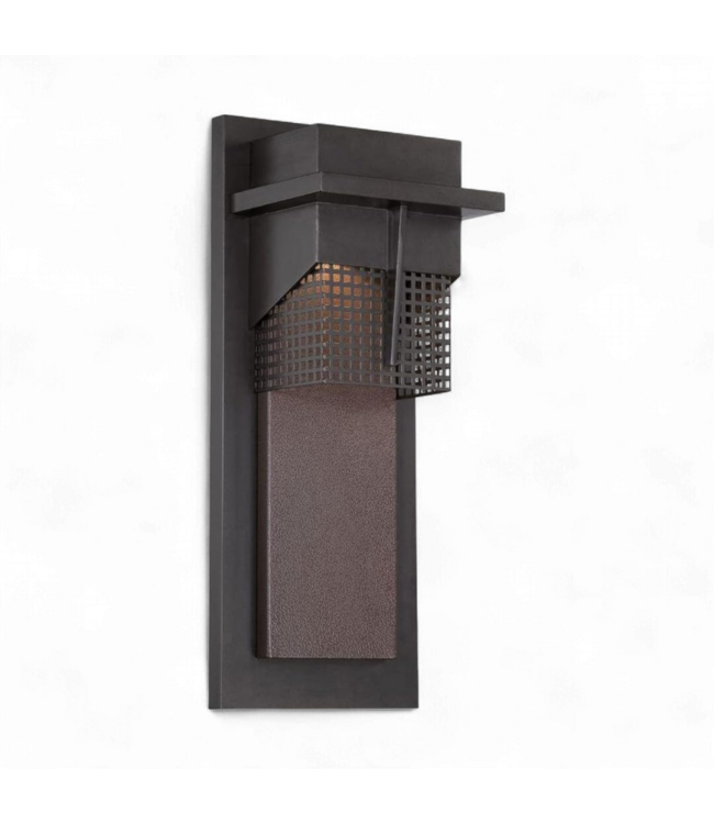 49555 Burnished Bronze LED Beacon Wall Lantern 15.5"H