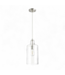 49565 Satin Nickel One Light Pendant 16"H