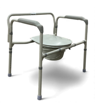 49577 Heavy Duty Steel 3 In 1 Commode