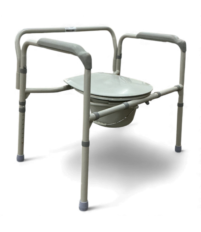 49577 Heavy Duty Steel 3 In 1 Commode