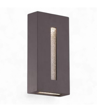 49591 Bronze LED Wall Light 12"H